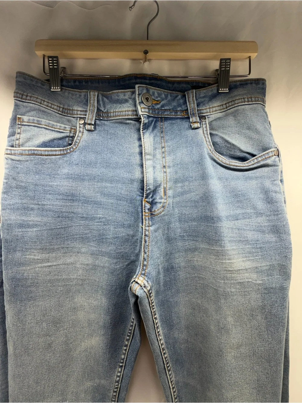 The Perfect Jean NYC Men’s 33x34 Slim Thick Light Wash Stretch Jeans